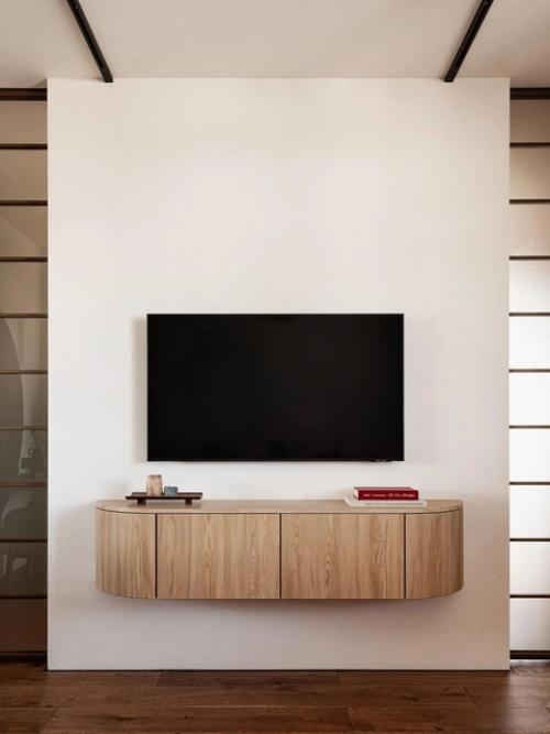 Реализованный интерьер квартиры, площадью 56 кв. 04