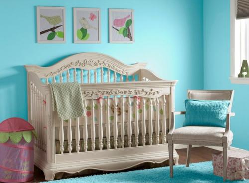 Интерьер с бирюзовым цветом. 04