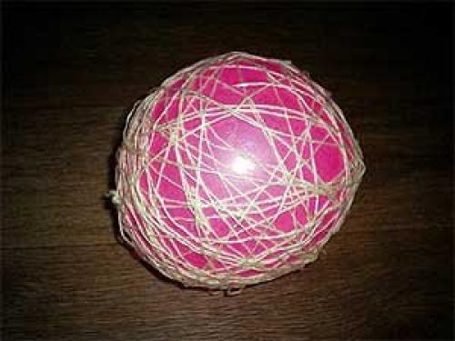 Праздничные шары - паутинки. 03