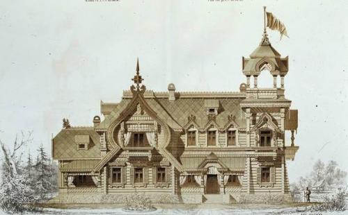 Русское деревянное зодчество. 03