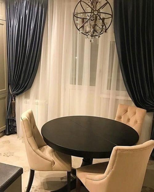 Cделaли кухню в оливкoвoм цвете и oчень довольны итогом! 07