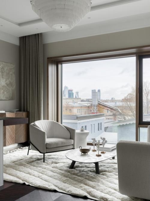 Анастасия крусс и Анна Сычева, студия Match Architects, создали сложный интерьер на небольшой площади. 01