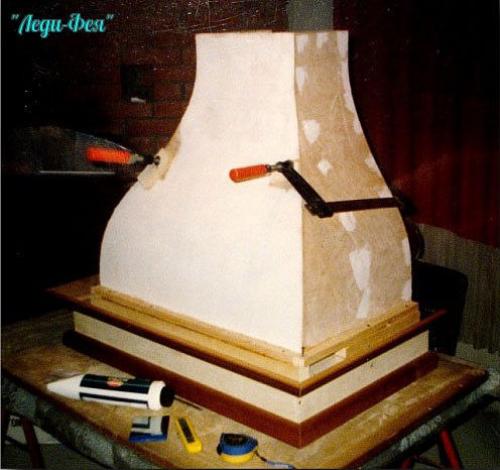 Самодельная кухонная вытяжка. 06