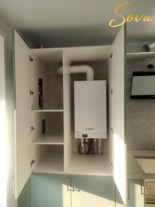 Хочется показать вам какой может быть зеленая кухня! 06