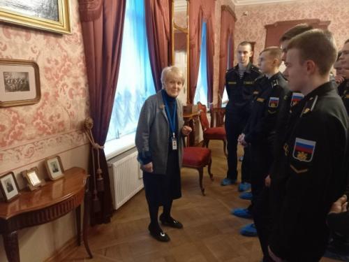 Курсанты морского корпуса Петра великого посетили дом - музей Николая Некрасова. 04