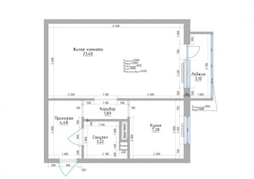Какая планировка студии больше нравится (1-3? 

