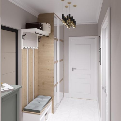 Дизайн - проект двухкомнатной квартиры + планировка. 05