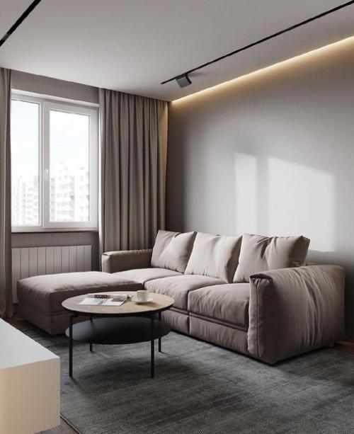 Интерьер гостиной в деталях. 01