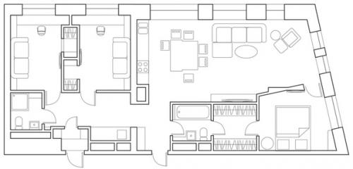 Продолжение рассказа о квартире в ЖК Юнион Парк. 05