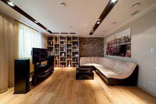 Дизайн интерьера 3-комнатной квартиры.

