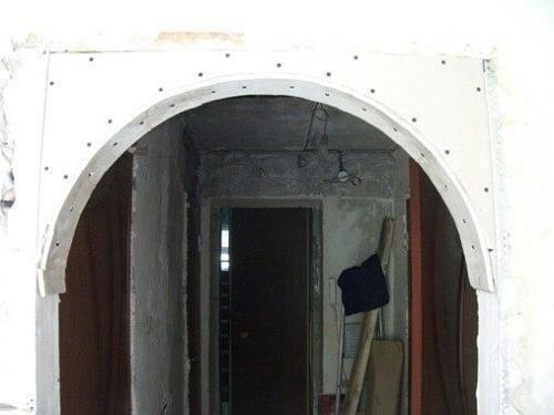 Межкомнатная арка из гипсокартона своими руками. 04
