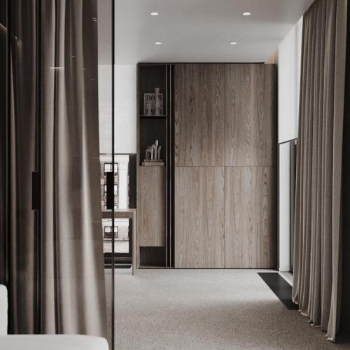 Проект квартиры для молодои пары в ЖК ВТБ арена парк общеи площадью 86 м 2. 03