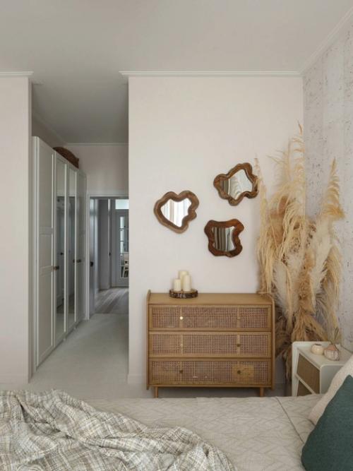 Уютный интерьер в сталинке для молодой пары. 07