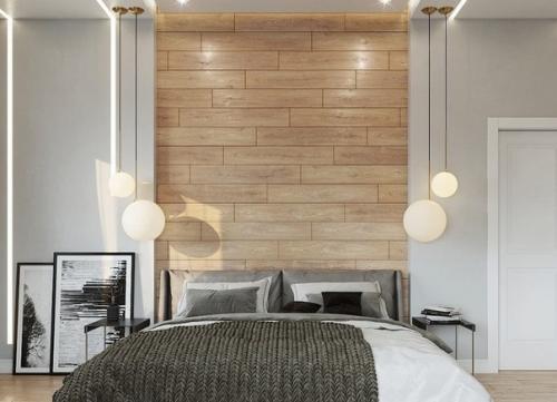 Ламинат на стене: за и против. 05