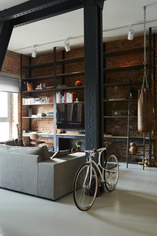 Архитектурное бюро Astrid Teuwen совместно с заказчиком LEV перепланировало помещение в здании бывшего зернохранилища в Амстердаме, Нидерланды. 02