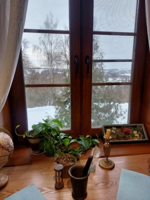 Тульские поэты оказались первыми экскурсантами музея - усадьбы Дворяниново после его радикального переоснащения. 02