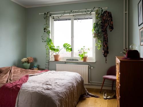 Скандинавская квартира с открытой планировкой кухня - гостиная. 06