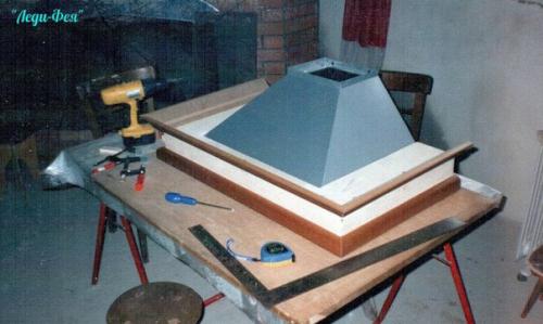 Самодельная кухонная вытяжка. 04