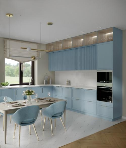 Это 3d визуализации нашего дома, которые мы делали с дизайнером, когда еще стройка только началась. 02