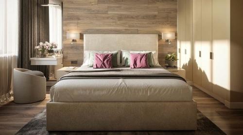 Ламинат на стене: за и против. 04