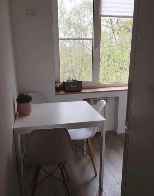 Небольшая кухня. Получилось очень симпатично. 03