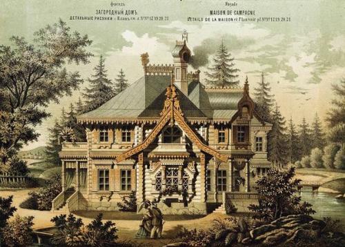 Русское деревянное зодчество. 04