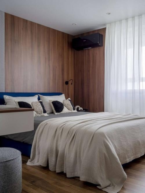 Оригинальная насыщенная палитра в дизайне двухкомнатной квартиры. 06