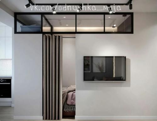 Современный интерьер квартиры - студии площадью 29 кв. 03