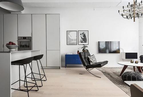 Просторная квартира. В современном стиле. 02