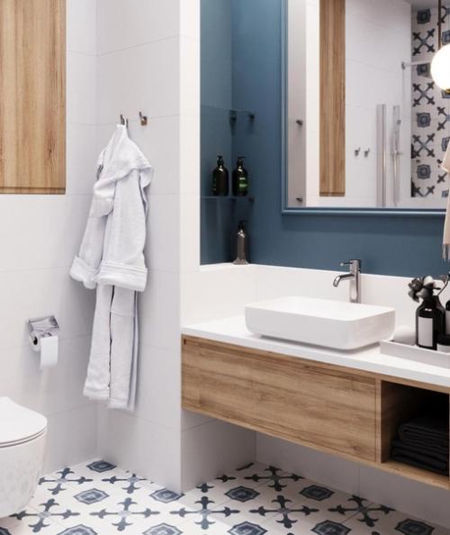 Несколько идей интерьер ванной комнаты. 04