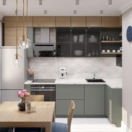 Дизайн - проект двухкомнатной квартиры + планировка. 01