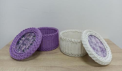 Дуэт Фиалковое Настроение станут не только стильным аксессуаром для хранения разных мелочей, но и прекрасным акцентом в интерьере. 03