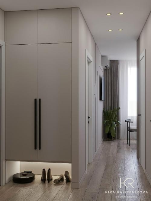 Проект 1-комнатной квартиры 38 м 2 в Санкт-петербурге. 07