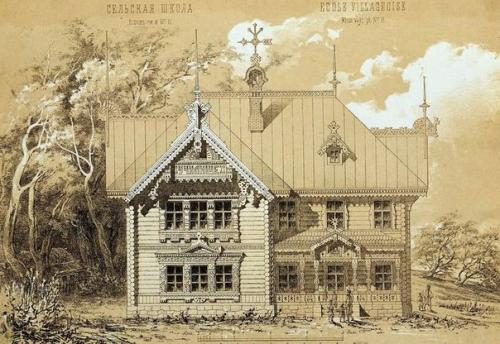 Русское деревянное зодчество. 06