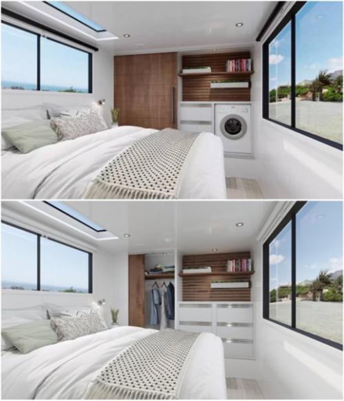 Жилой кемпер - роскошная энергонезависимая квартира в алюминиевом корпусе. 04