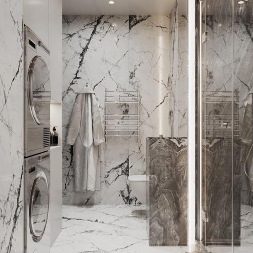 Проект квартиры для молодои пары в ЖК ВТБ арена парк общеи площадью 86 м 2. 02