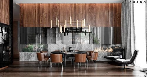 Интерьер дома в Москве. 01