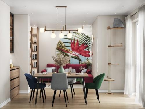 Как из однушки сделали удобную и яркую двушку 47 м. 01