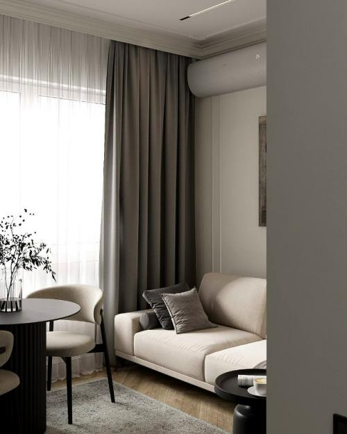 Проект 1-комнатной квартиры 38 м 2 в ЖК вереск в Москве. 04