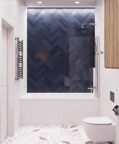 Несколько идей интерьер ванной комнаты. 08