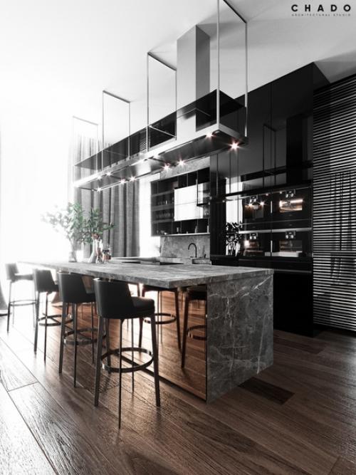 Интерьер дома в Москве. 02