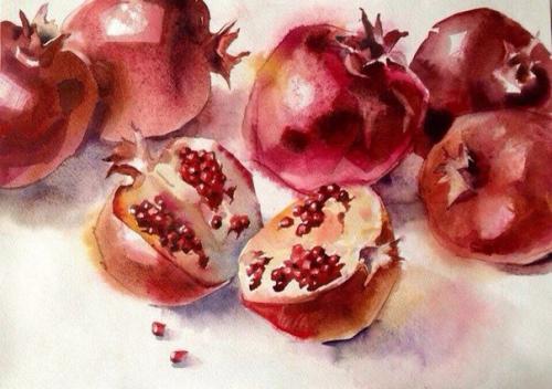 Выставка акварелей Екатерины шиляевой в доме архитектора работает последние несколько дней. 05