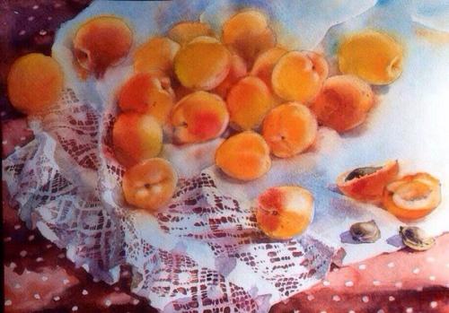 Выставка акварелей Екатерины шиляевой в доме архитектора работает последние несколько дней. 04