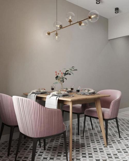 Интересна цветовая гамма кухни. 03