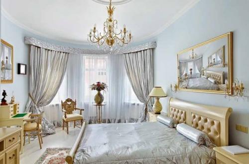 Оформление комнаты в классическом направлении будет актуально во все времена. 01