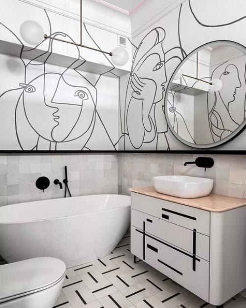 Интерьер 1-комнатной квартиры 40 кв. 07