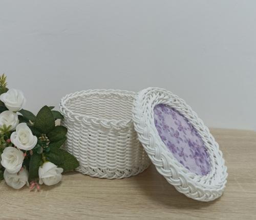 Дуэт Фиалковое Настроение станут не только стильным аксессуаром для хранения разных мелочей, но и прекрасным акцентом в интерьере. 02