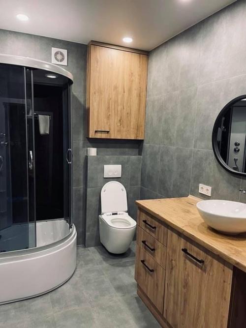 Квартира холостяка.  Хозяин квартиры сам продумал обстановку, цветовое решение. 04