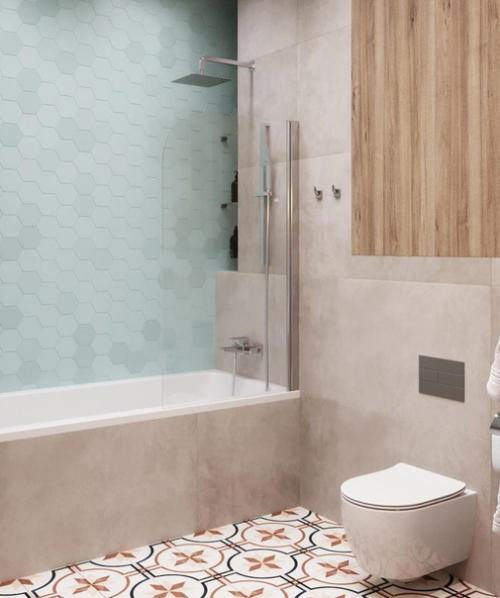 Несколько идей интерьер ванной комнаты. 02