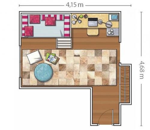 Проект детской комнаты для мальчика. 07